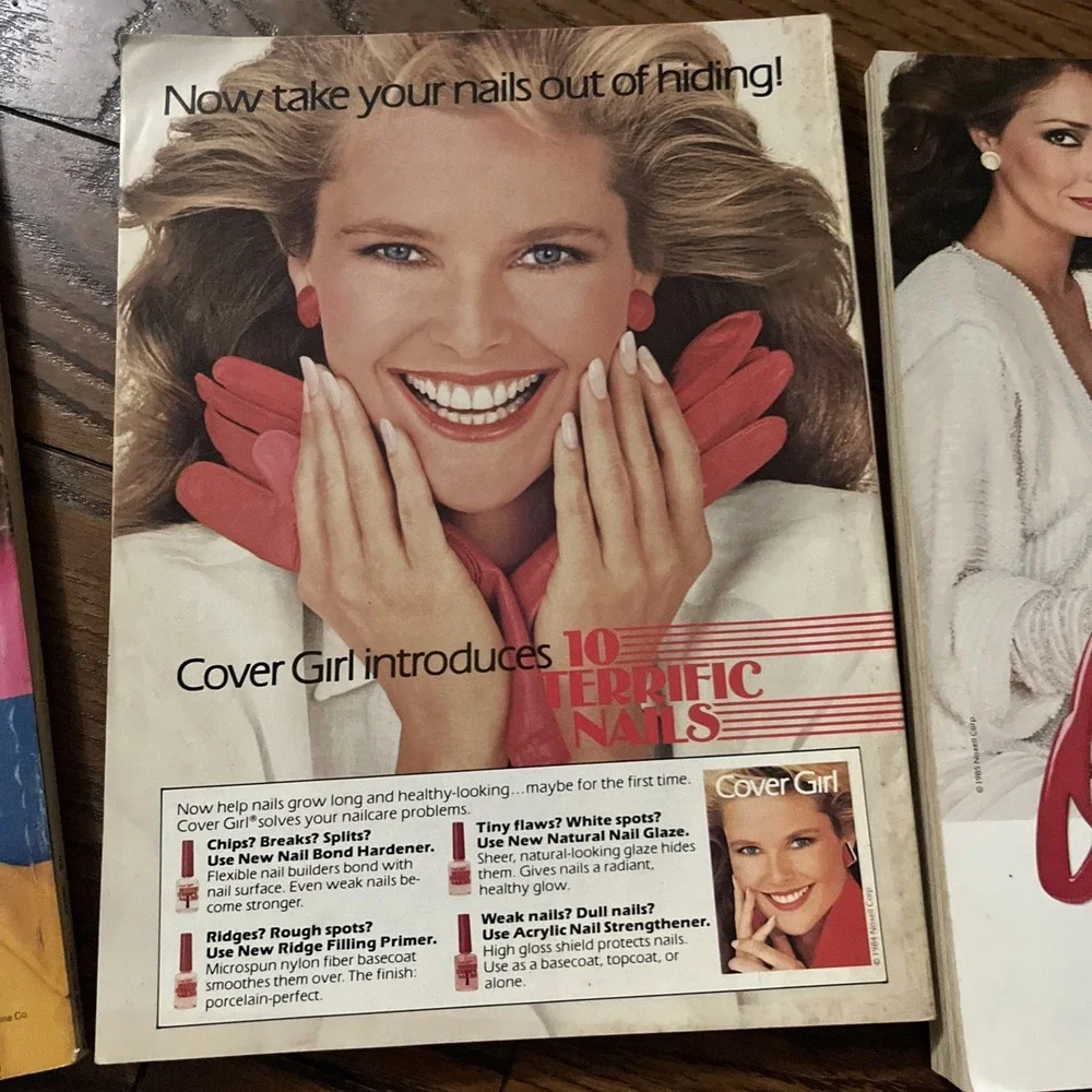 Lot Of 4 VTG Cosmopolitan Magazines From 1985 Jan April May June Good Cond